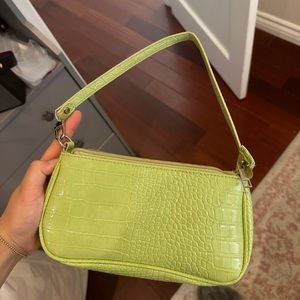Green handbag